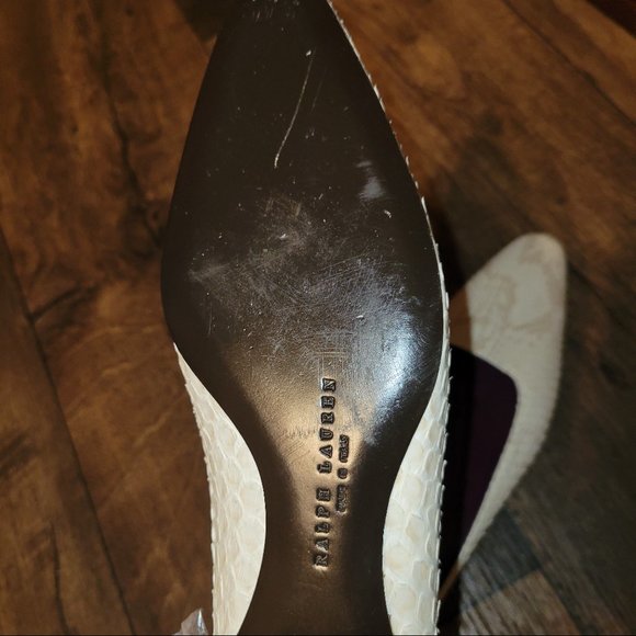 Ralph Lauren Loafer Mules  Slip on Slide Sandals  New  made in Italy - Picture 5 of 7